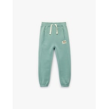 Koton Beli Bağlamalı Cepli Jogger Eşofman Altı Yeşil 6wmb40077tk Yeşil