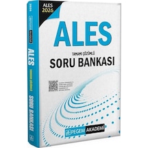 2026 Ales Tamamı Çözümlü Soru Bankası / Kolektif