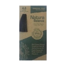 Natura Balance Organik Krem Saç Boyası 60 Ml - 4.8 Bitter