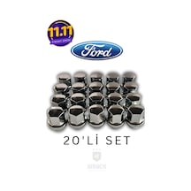 Ford Bijon Somunu 20'li Set Krom Kaplama
