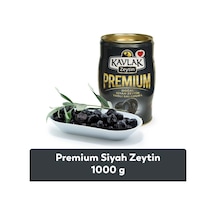 Premium Siyah Zeytin 1 Kg Teneke