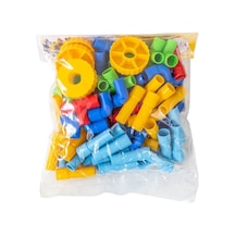King Kids Tekerlekli Boru 72 Parça - Pe 7190