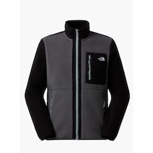 The North Face M Yumiori Full Zip Erkek Polar Siyah - Gri