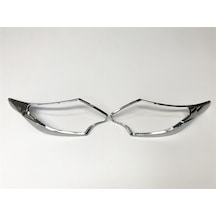 Mitsubishi L200 Triton 2014 Sonrası Far Çerçevesi Nikelaj 2 Parça