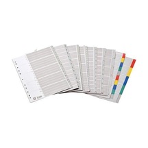 Bafix A4 Seperatör Ayraç 1-12 Rakamlı Plastik