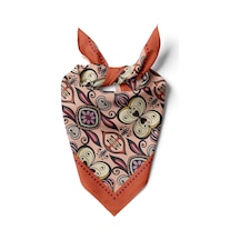 Bohem Rüzgarı Desen Bandana/fular Çok Renkli