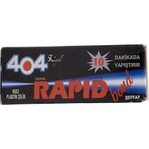 404 Plastik Çelik Şeffaf Rapid 16Gr