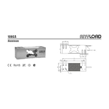 108Ca 750 KG Loadcell-Yük Hücresi Sensör Zemıc L6G Muhadili