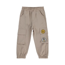 Civil Boys Paraşüt 2-5 Yaş Pantolon - Bej Vizon