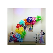 Pastel Tonlar Balon Zinciri 100 Adet A