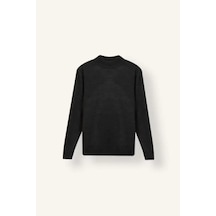 Defacto Slim Fit Yarım Balıkçı Yaka Basic Triko Kazak R1127az26wnar30 Antrasit-ar30