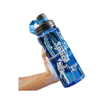 Lebeigo Dmxtop 1500ml Ölçekli Spor Su Şişesi - Mavi