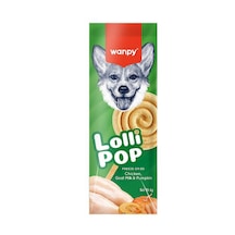 Wanpy Lollipop Dondurularak Kurutulmuş Balkabaklı Lolipop Köpek Ödülü 6 Gr 10'lu