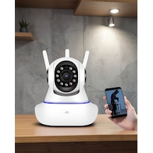 Kablosuz Ev Kamera 3.0mp Gece Görüşlü Uczwifikamera1