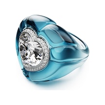 5709963 Swarovski Yüzük Dulcıs:rıng Blu/cry/rhs 52 Metalik