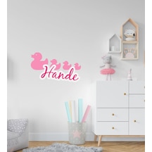 Kişiye Özel Ördekler Tasarımlı Çocuk Odası Duvar Sticker-2