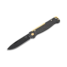 Böker Plus Atlas Black Stonewash Copper Kamp Çakı Çok Renkli