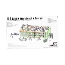 Afv Club Af35302 1/35 Ölçek, Us Army Workbench & Tool Set, Plastik Model Kiti-52338