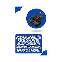 Gaming Bluetooth Kulaklık Dahili Powerbank Kablolu Düşük Gecikmeli Bluetooth 5.2