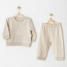 Andywawa Ac26062 You Are Special 2 Li Takım Bej Beige