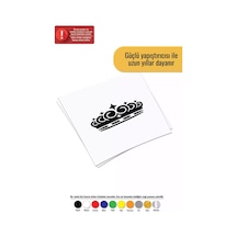 Kraliçe Tacı Sticker Oto Motor Laptop Duvar Folyo Sticker 50 X 30 Cm