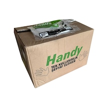 Handy Hdpe İş Temizlik Tek Kullanımlık Şeffaf Eldiven Büyük Boy 100 x 100'lü