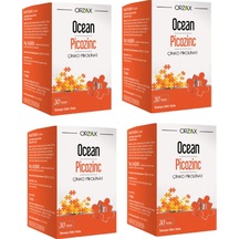 Picozinc Çinko Pikolinat 30 Tablet X4 Adet