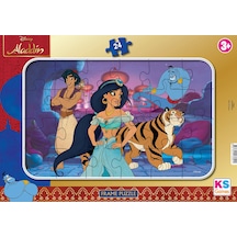 Disney Aladdin Lisanslı Frame Puzzle Yapboz 24 Parça 26398192
