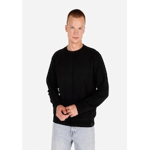 Colin's Colins Regular Fit Yuvarlak Yaka Düz Erkek Siyah Uzun Kol Tişört Cl1070013 Q1.v1 Blk SIYAH