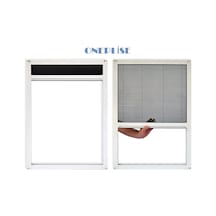 Plise Akordiyon Pencere Sineklik 0-70 X 0-140