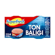 Superfresh Ayçiçekyağlı Ton Balığı 2x140 G - 7 Adet Tarı