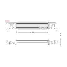 Turbo Radyatörü - Fiat Grande Punto, Punto, Mito - Denso-dıt01007