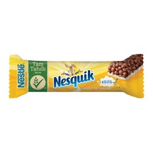 Nestlé Nesquik Tam Tahıllı Bar 25 G - Kakaolu Çikolatalı Atıştırmalık 2'li Ekonomik Paket - 2 A Tarı