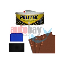 Politek Pp260 Plastik Yüzey Tampon Macunu 1000 Gr Set.