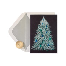 Zarflarla Kutulu Noel Kartları, Huzur Ve Mutluluk Senin Olabilir, Noel Ağacı 12 Adet