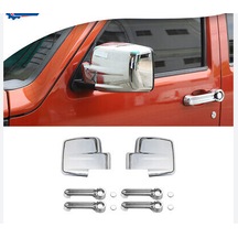 Dodge Nıtro 2007 2015 Krom Ayna Kapağı Ve Kapı Kolu Seti Abs Krom