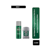 Brut Original Erkek Sprey Deodorant 200 ML + Original Stick Deodorant 50 ML