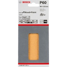 Bosch Best For Ahşap Zımpara 80 X 133 Mm 60 Kum 6 Delik 260860722