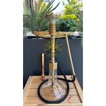Mr Eds E24 Big Boss Eco - Titanyum Gold & Mr Eds L27 Taycan Nargile Lülesi