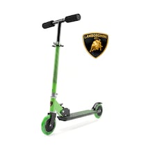 Lamborgini L6-120 Katlanabilir 2 Tekerlekli Çocuk Scooter 50kg Kapasite 3+ Yaş Yeşil