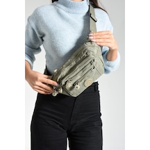 Baginn Unisex Bel Çantası Free Bag Klinkır Kumaş Hafif Yağmur Geçirmez Kumaş Çok Cepli 001