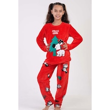 Kız Çocuk Welsoft Kırmzı Pijama Takım C3t0n4o023 001