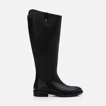 Hotiç Hakiki Deri Siyah Kadın Çizme 01cıh293470a100 Siyah-black Siyah