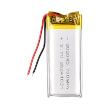 Powermaster 802045 3.7v 700mah Lityum Polimer Li-po Batarya Ciklet Pil