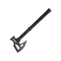 Valkyrie Çekiçli Outdoor Kamp Baltası Kılıflı Balta Siyah