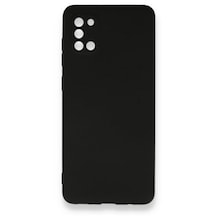 Samsung Galaxy A31 Uyumlu Mat Dokulu Yumusak Slikon Kilif