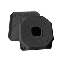 Kamera Montaj Buatı Cambox Lotus Jb 411 Kapaklı Kare Çap-11.6 Cm Siyah Renk