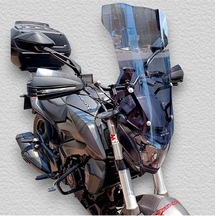 Dominar 250 Dominar 400 Tur Camı Montaj Demiri + Destek Cam Yükseklik 60cm X Üst Genişlik 40cm