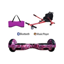 Citymate Elektrikli Kaykay Hoverboard Akıllı Denge 6.5 Inch + Hoverkart + Çanta Extrem3 Paket D13