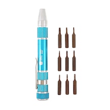 Bst927 Manyetik Kollu S2 Hassas Kalem Tornavida Seti 9 Parça